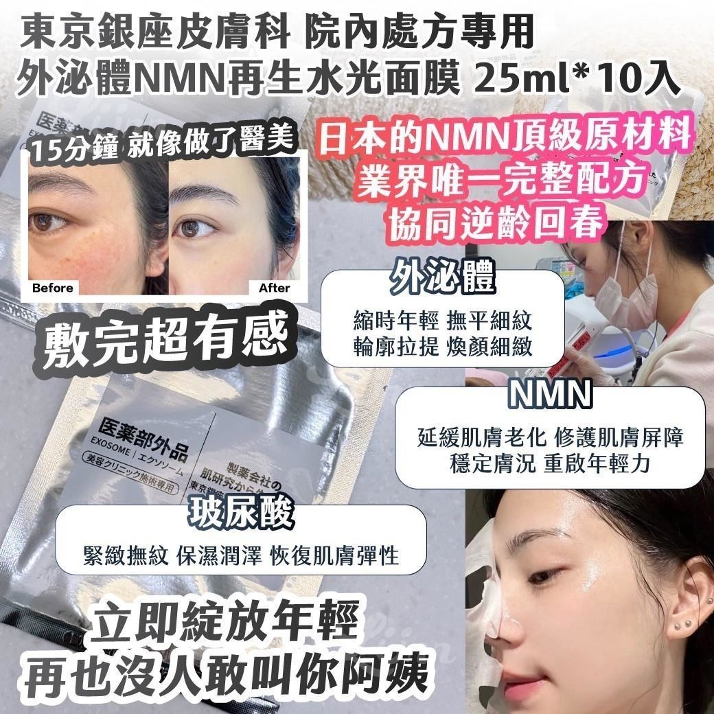 泌體NMN再生水光面膜圖片-3